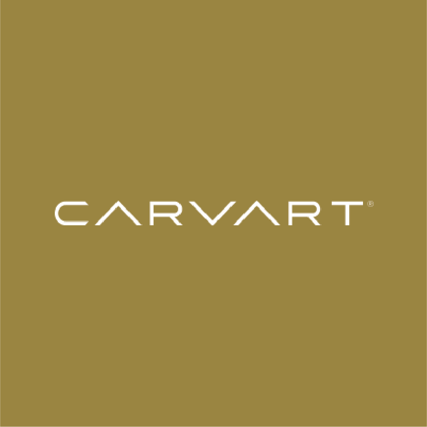 The logo for Carvart.